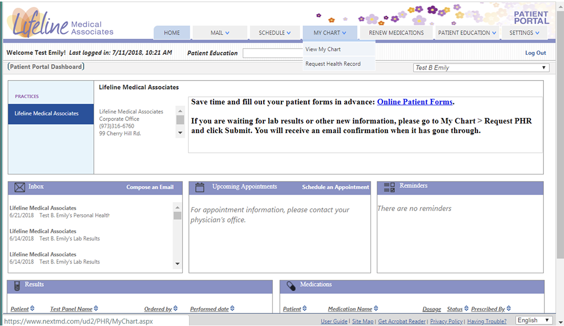 east windsor obgyn portal instructions